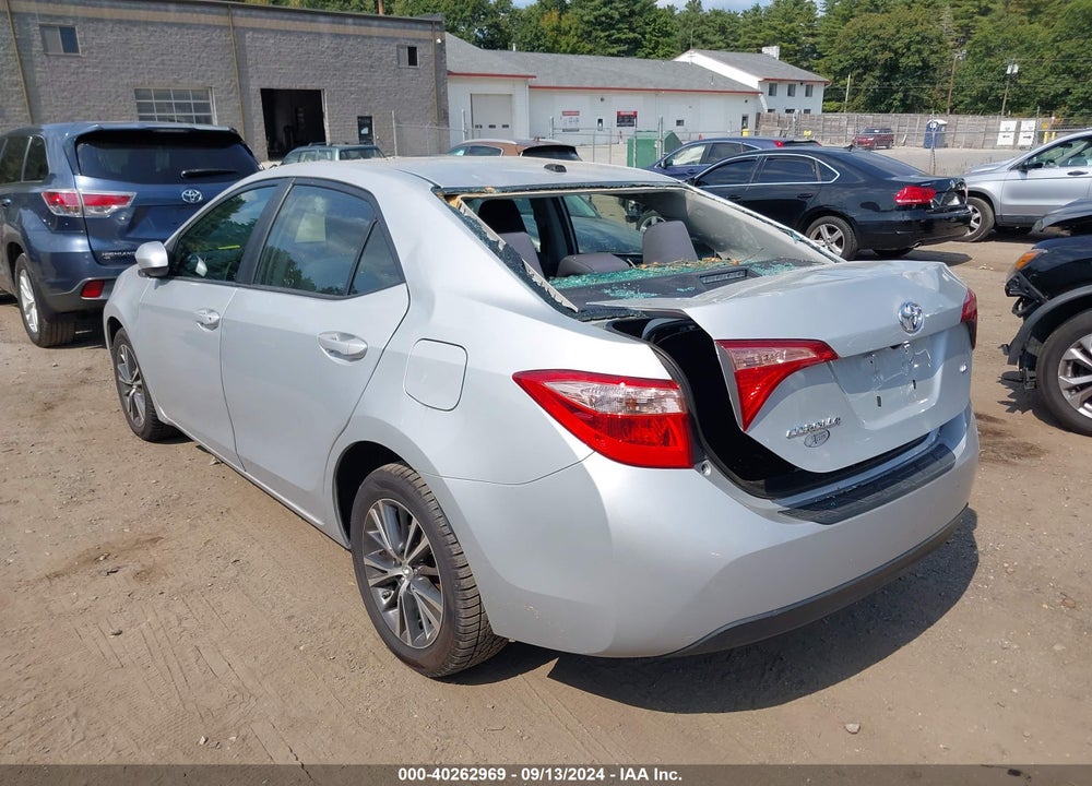 2019 TOYOTA COROLLA LE VIN: 2T1BURHE7KC184105