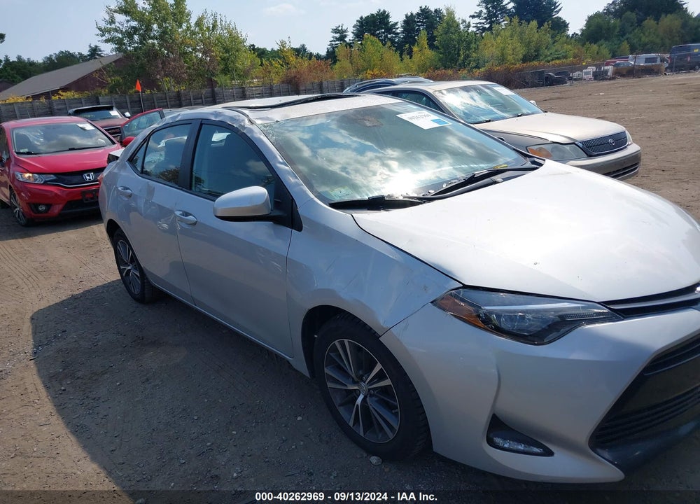2019 TOYOTA COROLLA LE VIN: 2T1BURHE7KC184105