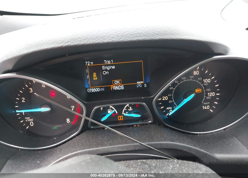 2017 FORD ESCAPE SE VIN: 1FMCU9GDXHUC84915