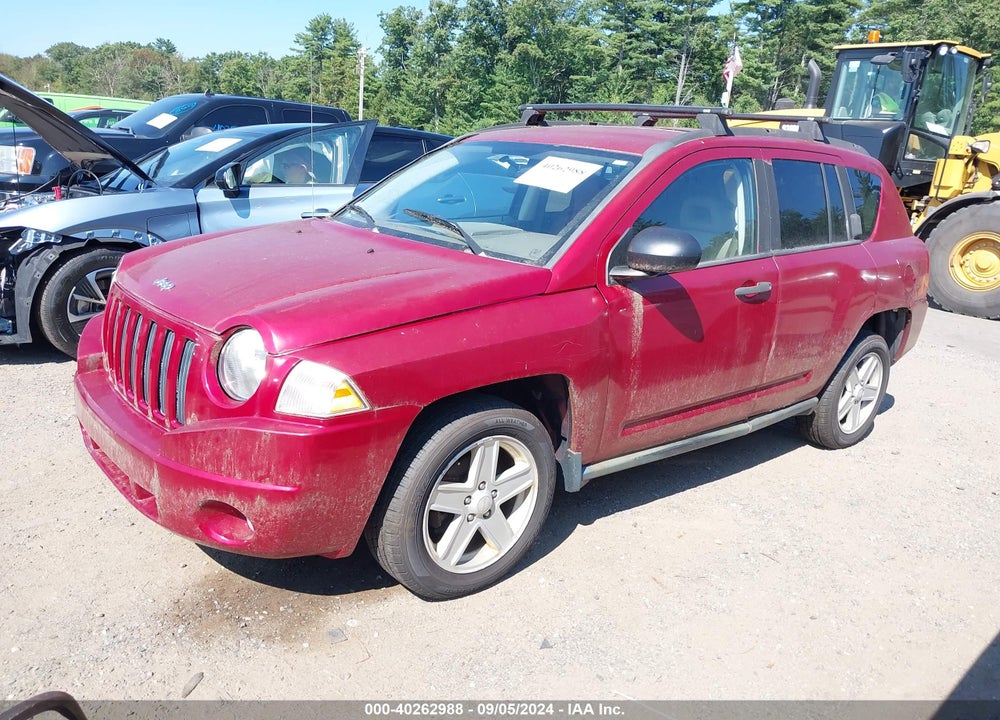2007 JEEP COMPASS SPORT VIN: 1J8FF47W57D378062