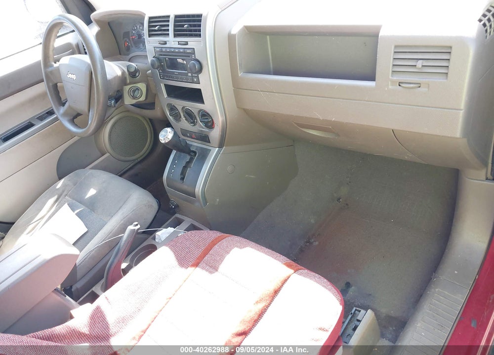 2007 JEEP COMPASS SPORT VIN: 1J8FF47W57D378062