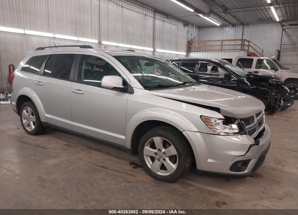 2012 DODGE JOURNEY SXT VIN: 3C4PDDBG6CT163277