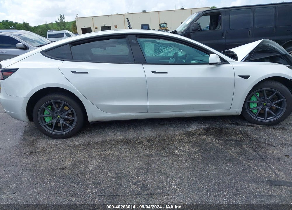 2023 TESLA MODEL 3 REAR-WHEEL DRIVE VIN: 5YJ3E1EAXPF424769