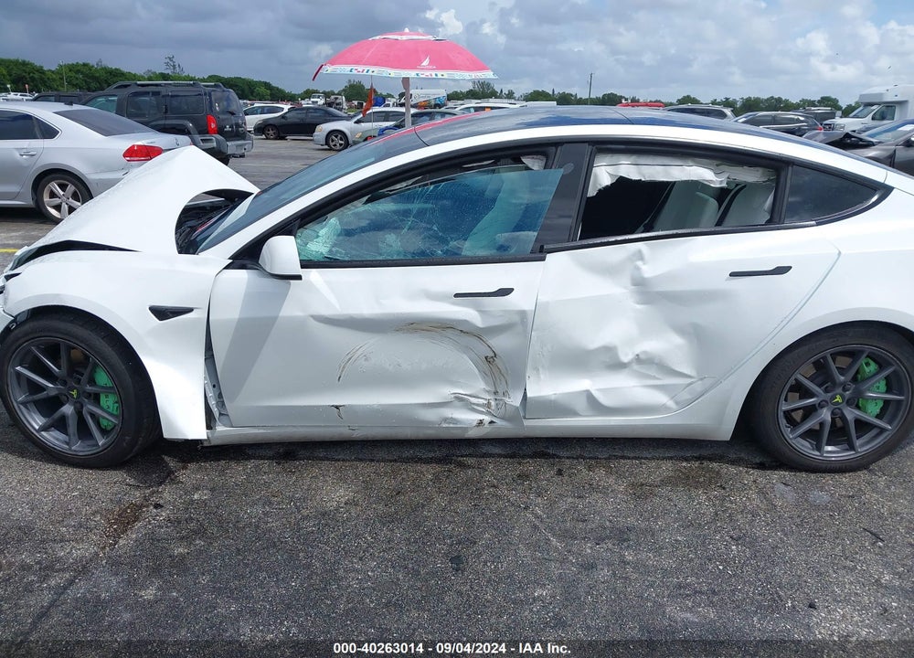 2023 TESLA MODEL 3 REAR-WHEEL DRIVE VIN: 5YJ3E1EAXPF424769