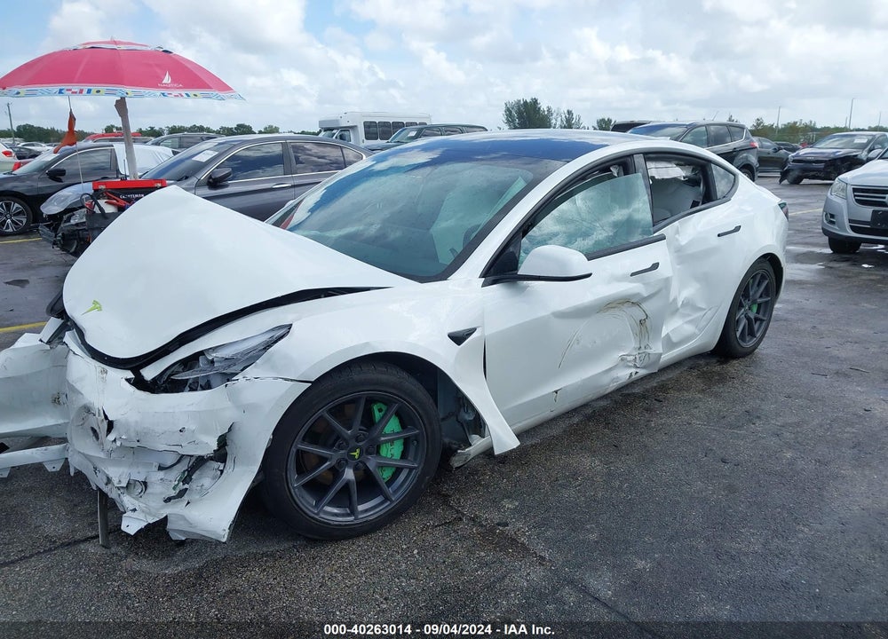 2023 TESLA MODEL 3 REAR-WHEEL DRIVE VIN: 5YJ3E1EAXPF424769