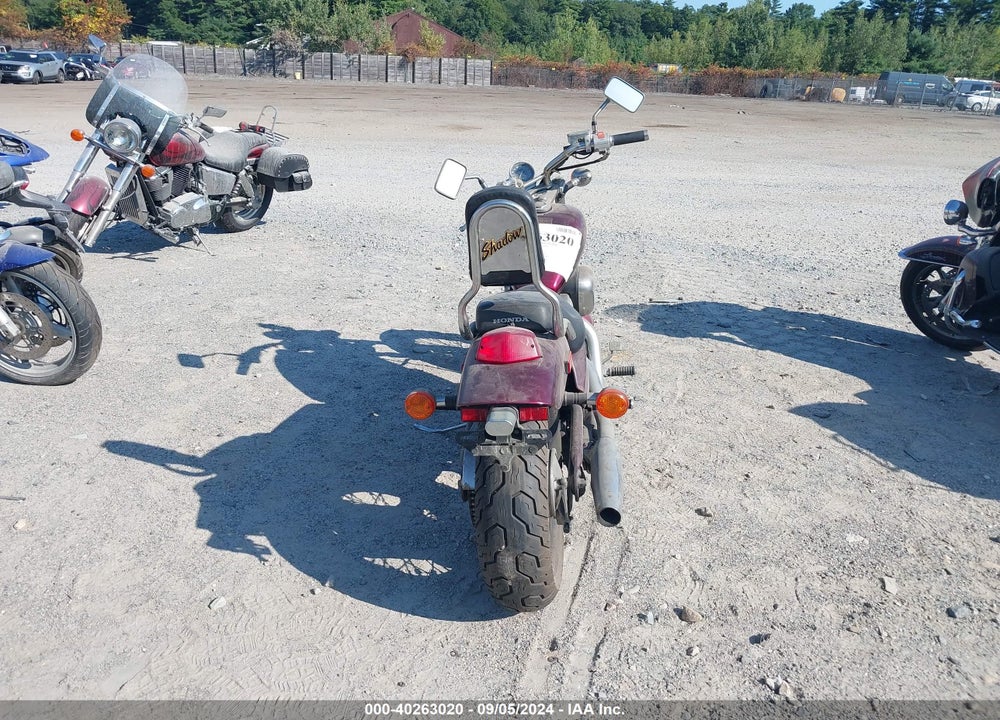 1988 HONDA VT600 C VIN: JH2PC2101JM001210