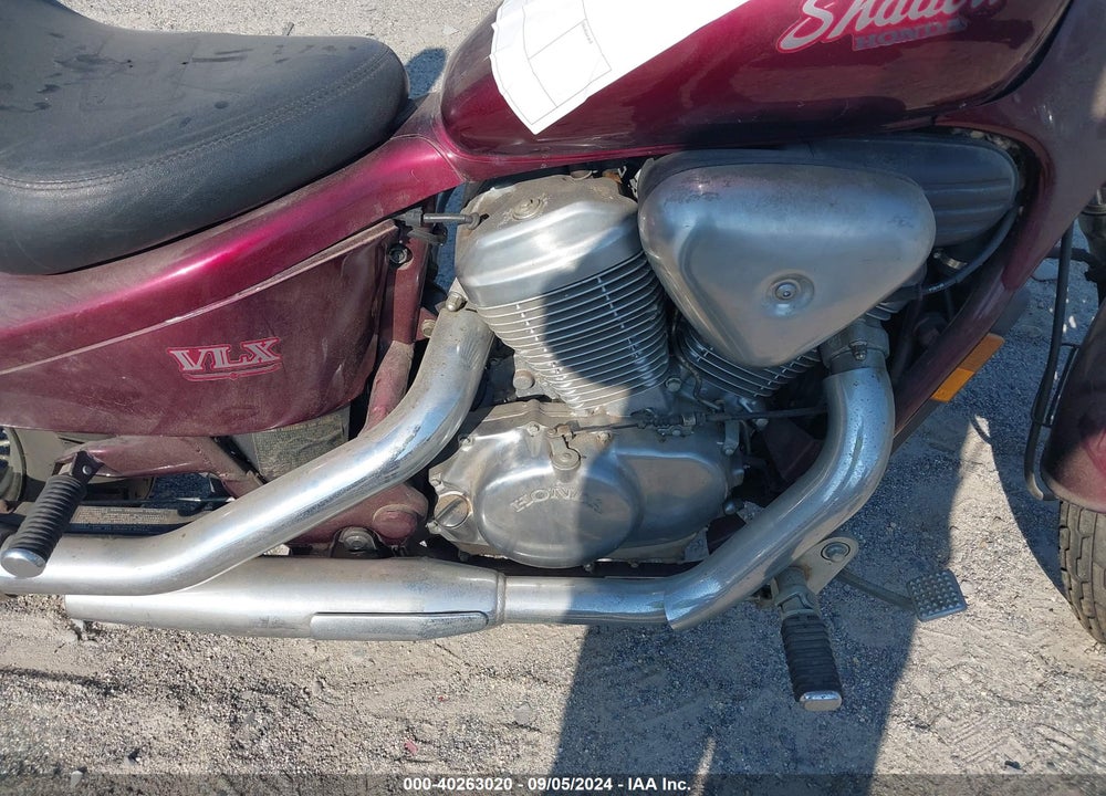 1988 HONDA VT600 C VIN: JH2PC2101JM001210