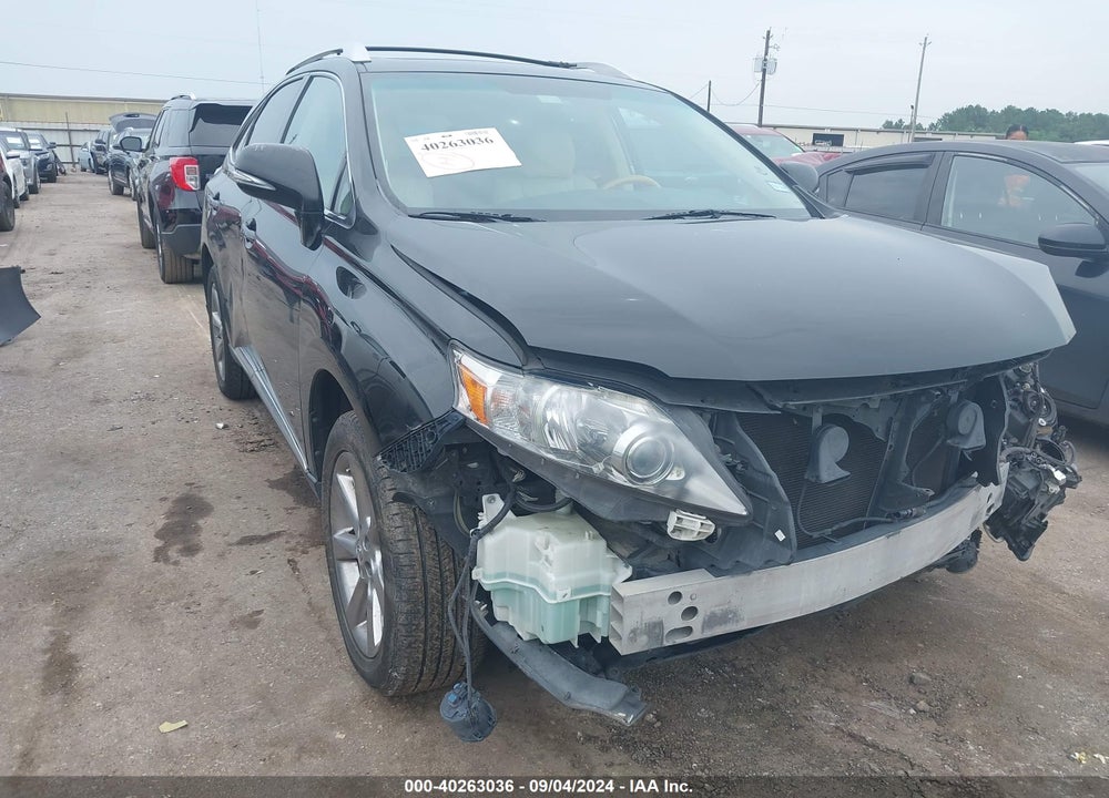 2012 LEXUS RX 350 VIN: 2T2ZK1BA9CC072303