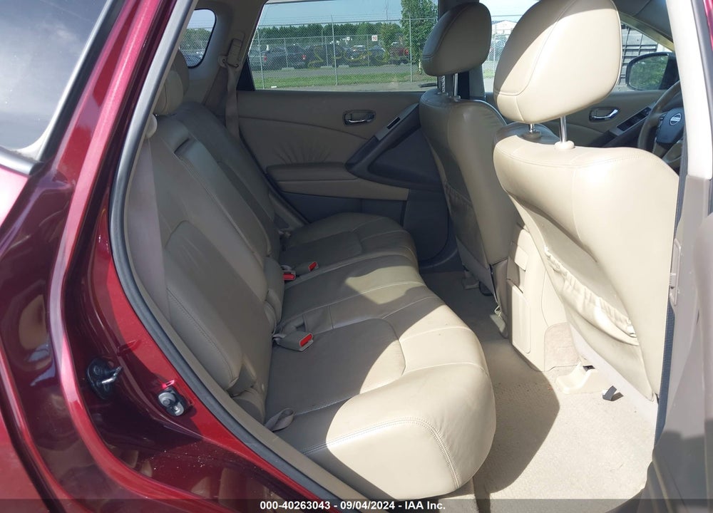 2010 NISSAN MURANO SL VIN: JN8AZ1MW9AW125967
