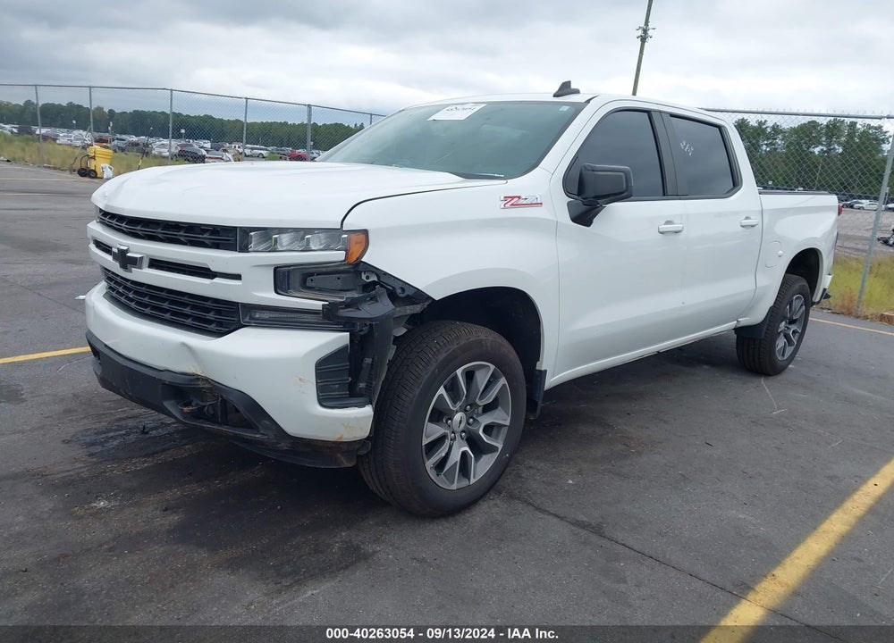 2020 CHEVROLET SILVERADO 1500 4WD SHORT BED RST VIN: 3GCUYEED3LG384147