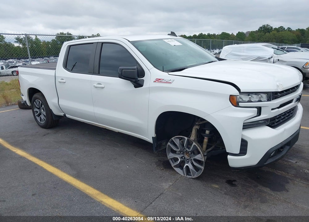 2020 CHEVROLET SILVERADO 1500 4WD SHORT BED RST VIN: 3GCUYEED3LG384147