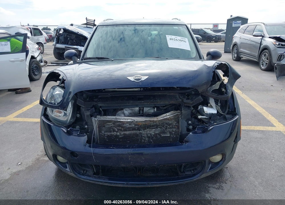 2012 MINI COOPER COUNTRYMAN S VIN: WMWZC3C55CWL85299