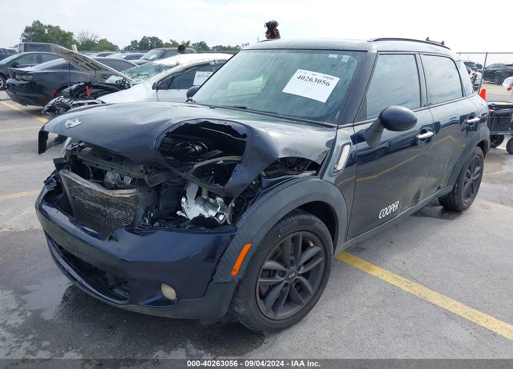 2012 MINI COOPER COUNTRYMAN S VIN: WMWZC3C55CWL85299