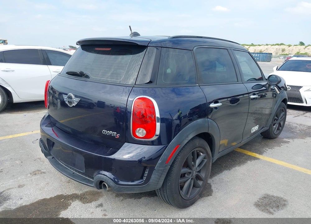 2012 MINI COOPER COUNTRYMAN S VIN: WMWZC3C55CWL85299