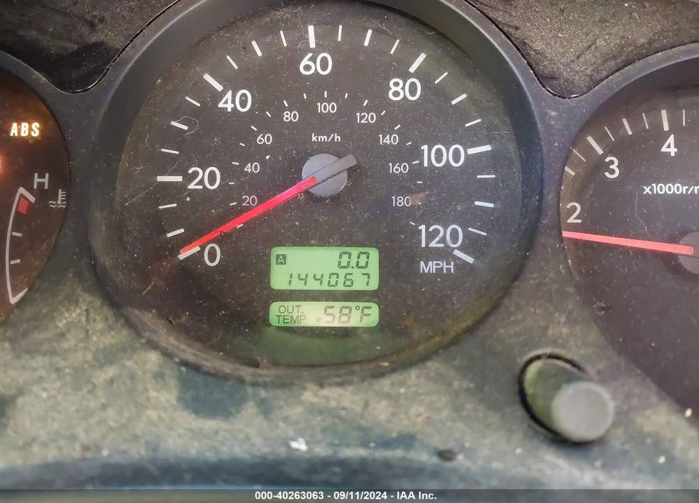 2003 SUBARU FORESTER X VIN: JF1SG63693H752783