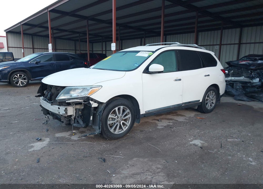 2015 NISSAN PATHFINDER SL VIN: 5N1AR2MN4FC715359