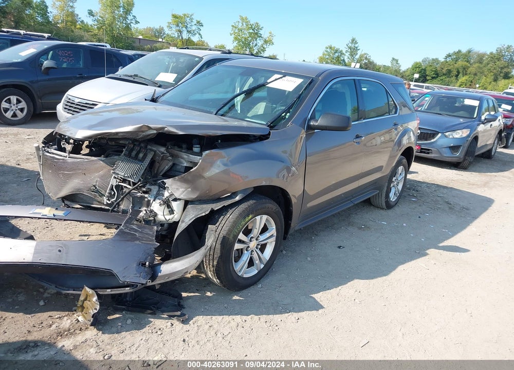 2010 CHEVROLET EQUINOX LS VIN: 2CNALBEW2A6250512