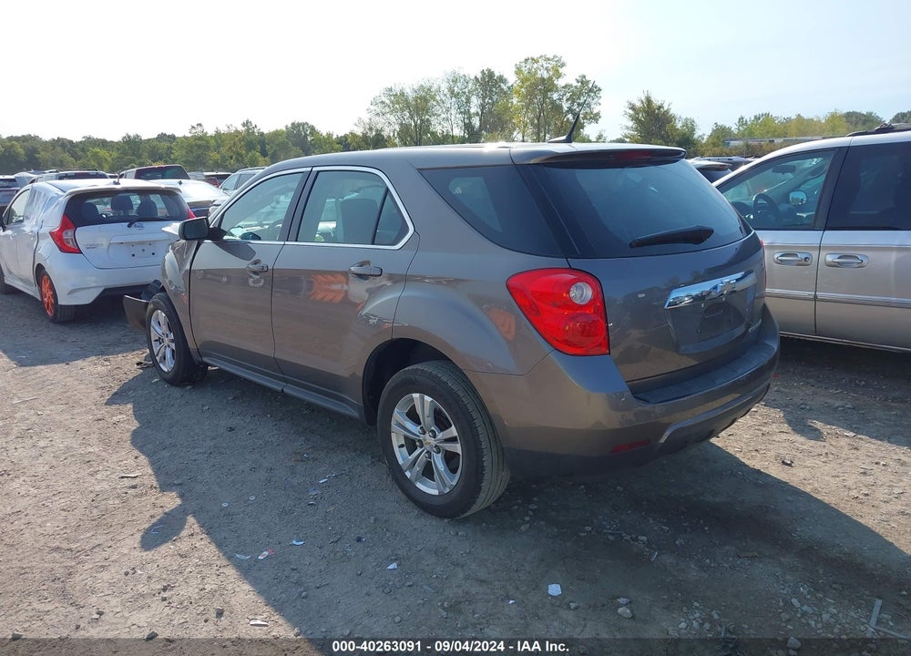 2010 CHEVROLET EQUINOX LS VIN: 2CNALBEW2A6250512