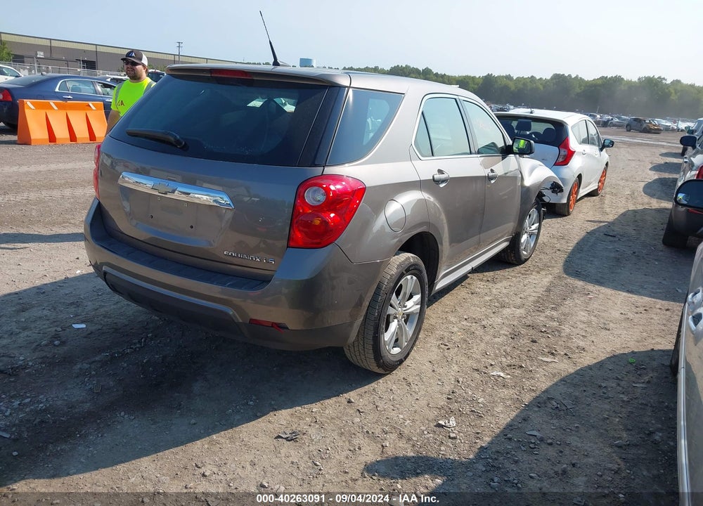 2010 CHEVROLET EQUINOX LS VIN: 2CNALBEW2A6250512