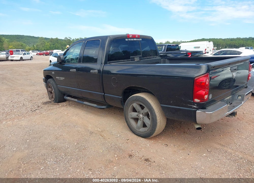 2007 DODGE RAM 1500 SLT VIN: 1D7HA182X7S206314