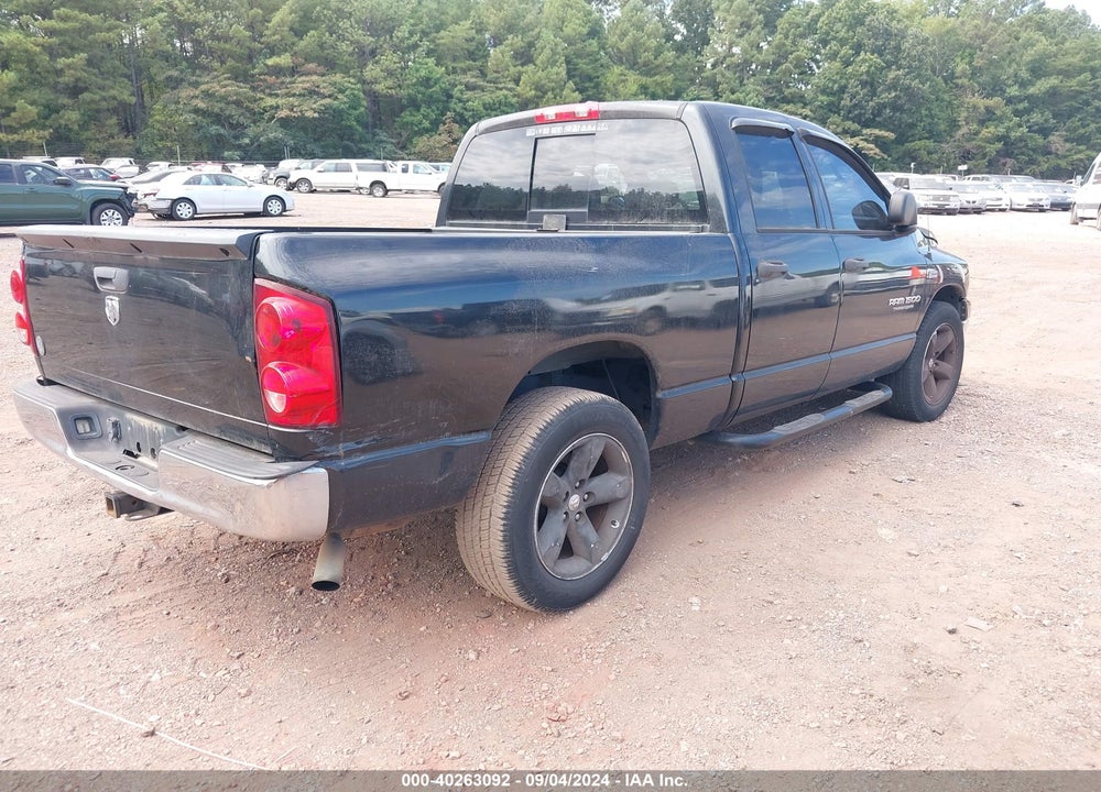 2007 DODGE RAM 1500 SLT VIN: 1D7HA182X7S206314