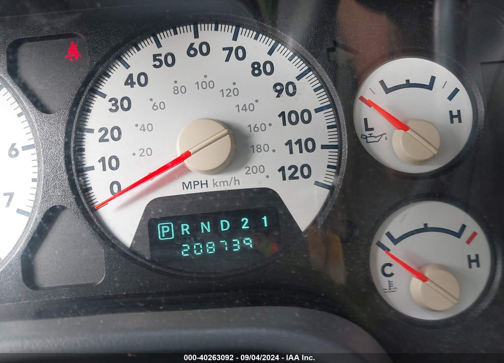 2007 DODGE RAM 1500 SLT VIN: 1D7HA182X7S206314