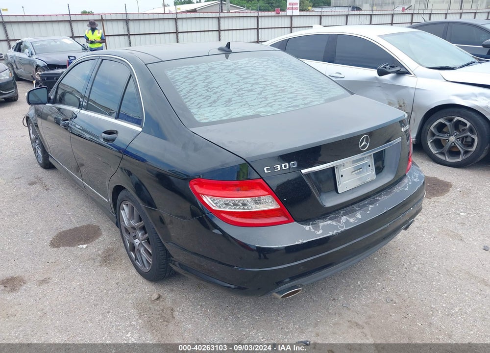 2009 MERCEDES-BENZ C 300 VIN: WDDGF81X29R079595