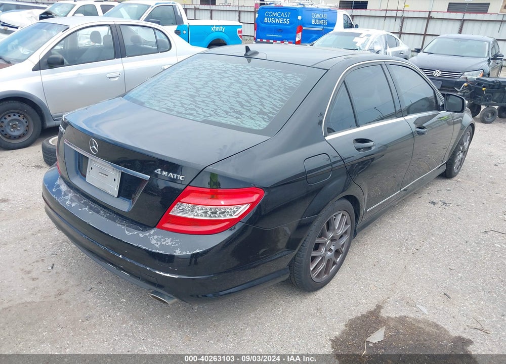 2009 MERCEDES-BENZ C 300 VIN: WDDGF81X29R079595