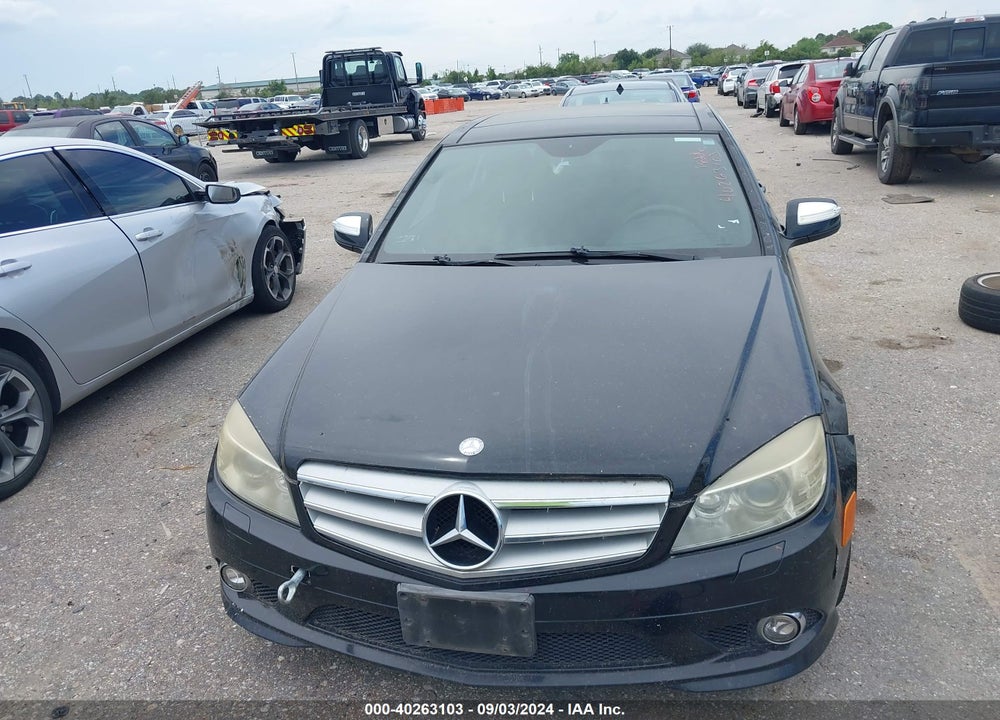 2009 MERCEDES-BENZ C 300 VIN: WDDGF81X29R079595