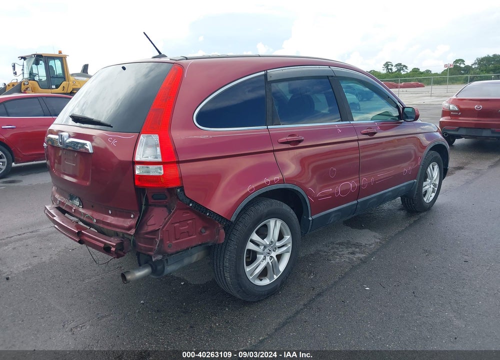 2010 HONDA CR-V EX-L VIN: 5J6RE3H77AL049847