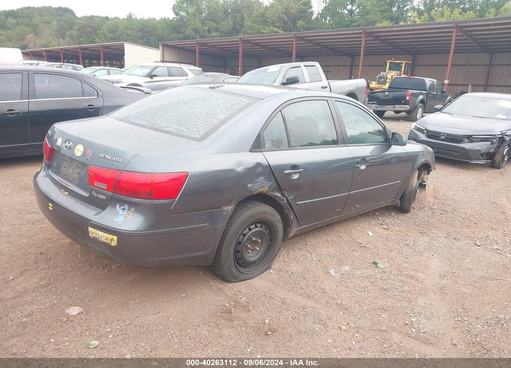 2010 HYUNDAI SONATA GLS VIN: 5NPET4AC3AH577574