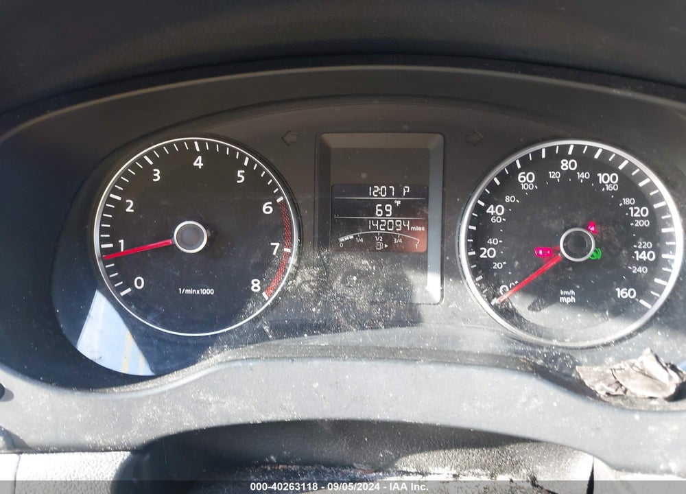 2013 VOLKSWAGEN JETTA 2.5L SE VIN: 3VWDP7AJ9DM379335