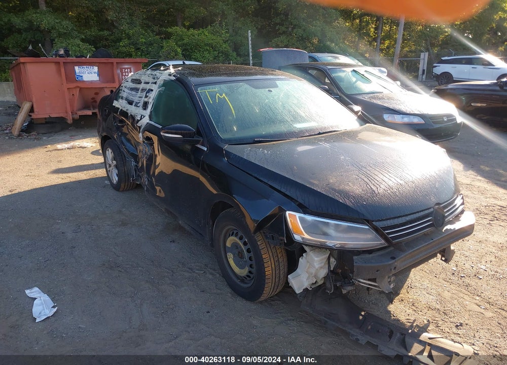 2013 VOLKSWAGEN JETTA 2.5L SE VIN: 3VWDP7AJ9DM379335