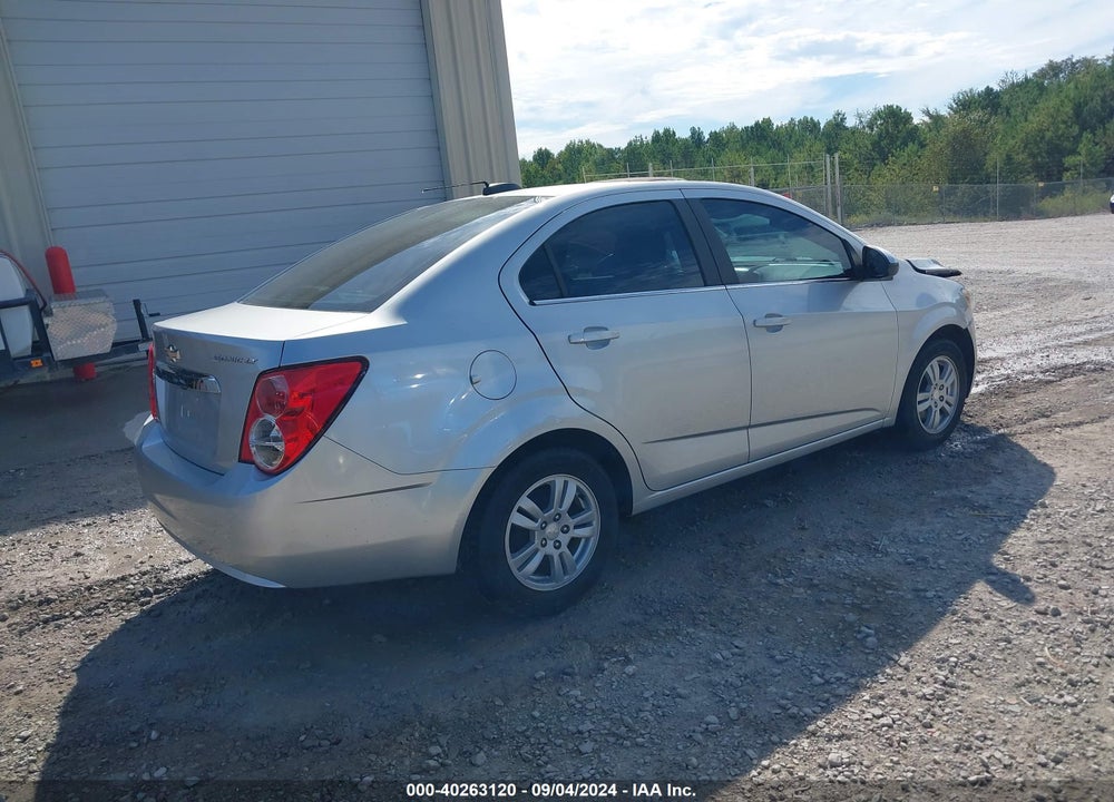 2015 CHEVROLET SONIC LT AUTO VIN: 1G1JC5SH5F4182512
