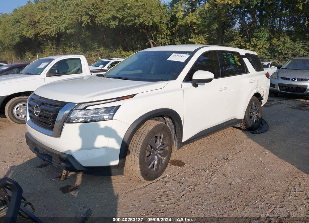 2022 NISSAN PATHFINDER S 4WD VIN: 5N1DR3AC1NC204258