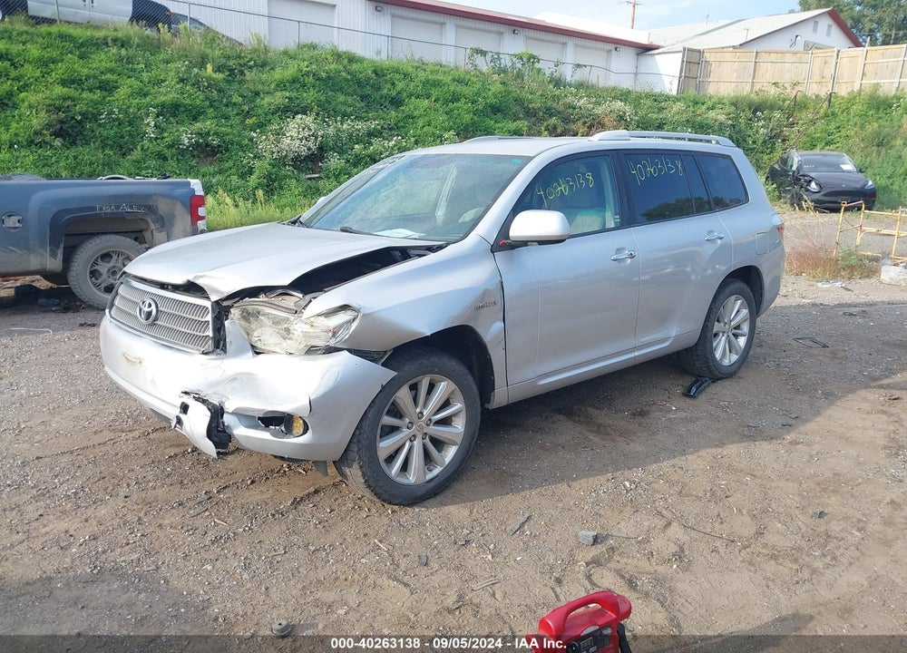 2008 TOYOTA HIGHLANDER HYBRID VIN: JTEEW41A382013047