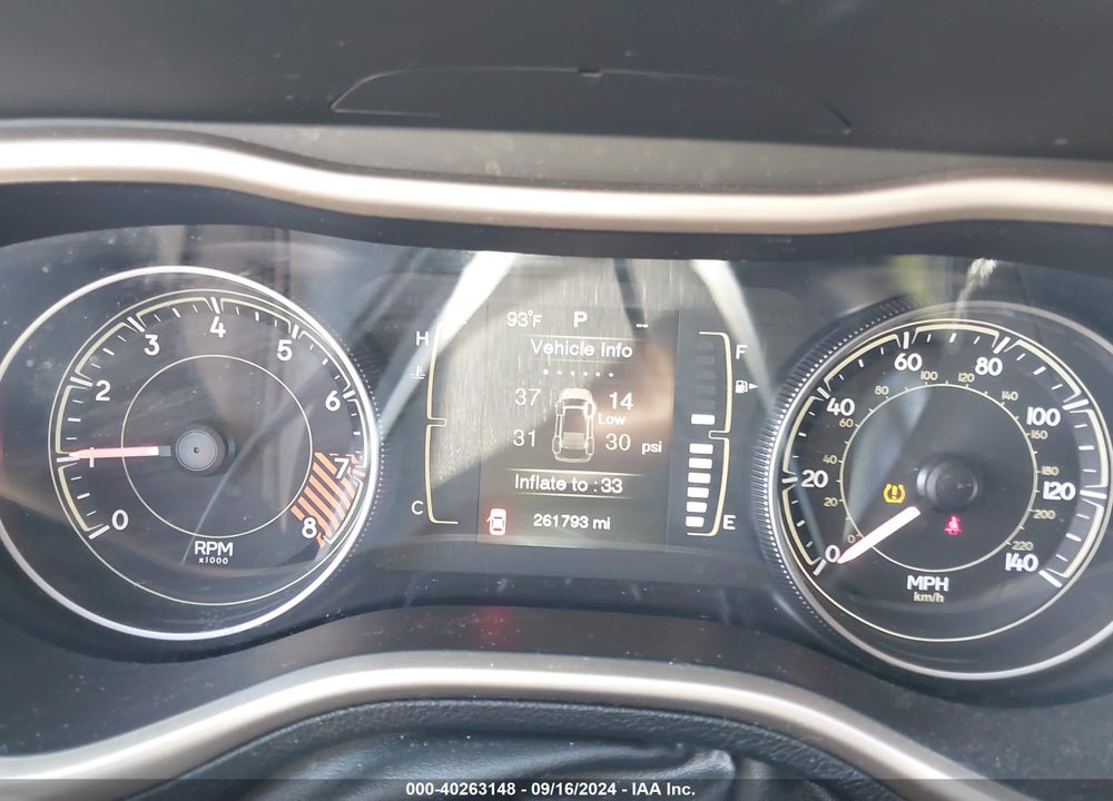 2014 CHEROKEE JEEP  LATITUDE VIN: 1C4PJLCS6EW283664