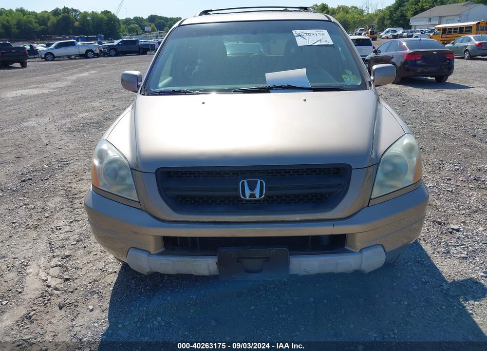2003 HONDA PILOT EX VIN: 2HKYF18443H605371