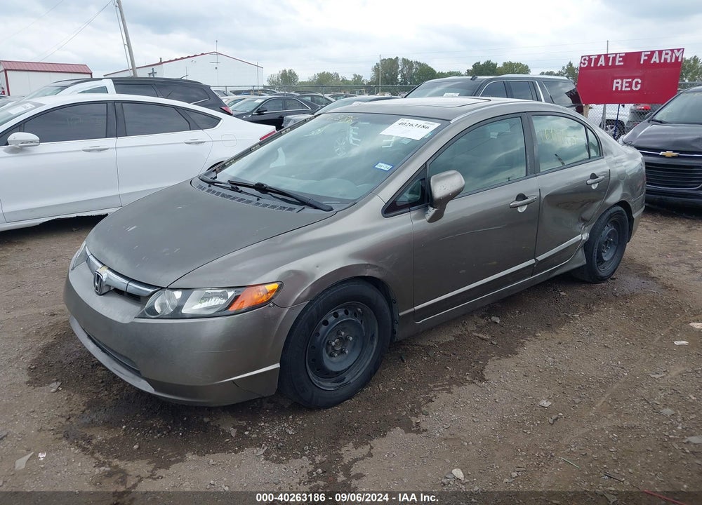 2008 HONDA CIVIC EX VIN: 2HGFA16868H318160
