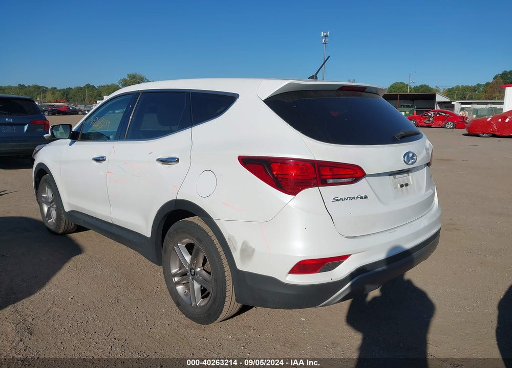 2018 HYUNDAI SANTA FE SPORT 2.4L VIN: 5XYZT3LBXJG532428