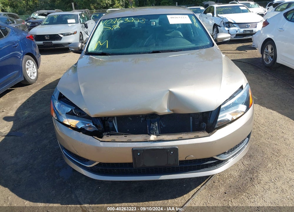 2015 VOLKSWAGEN PASSAT 1.8T WOLFSBURG EDITION VIN: 1VWAT7A36FC048457
