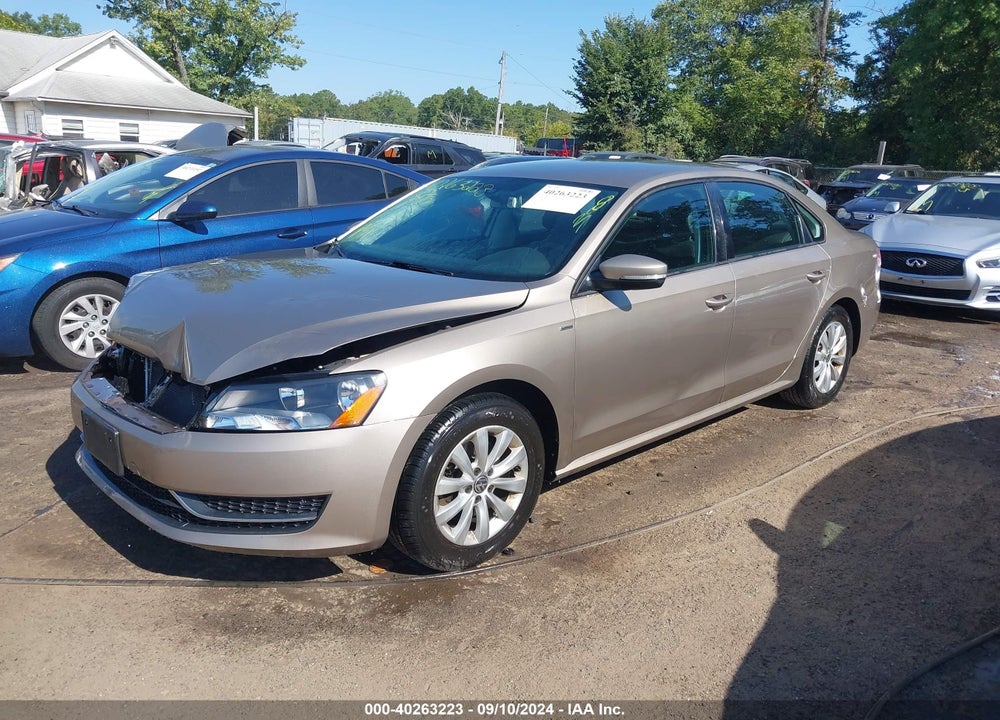 2015 VOLKSWAGEN PASSAT 1.8T WOLFSBURG EDITION VIN: 1VWAT7A36FC048457