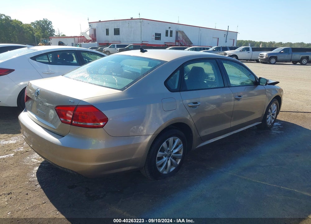 2015 VOLKSWAGEN PASSAT 1.8T WOLFSBURG EDITION VIN: 1VWAT7A36FC048457