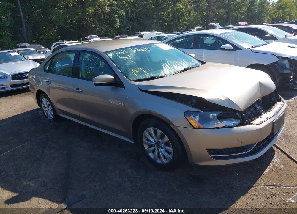 2015 VOLKSWAGEN PASSAT 1.8T WOLFSBURG EDITION VIN: 1VWAT7A36FC048457