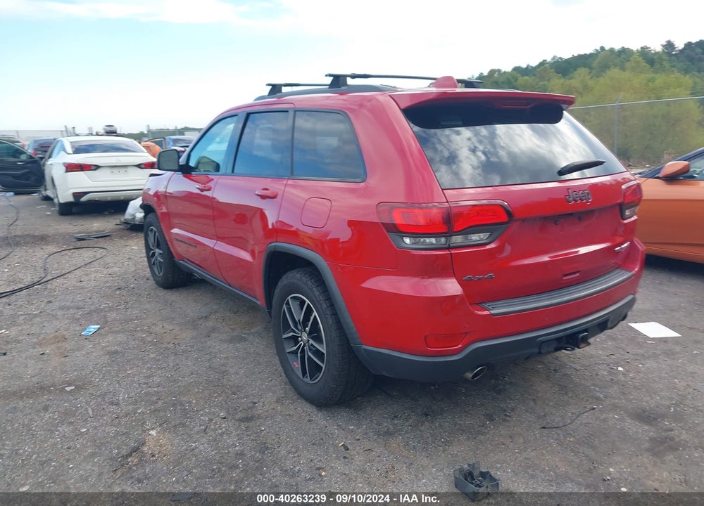 2018 JEEP GRAND CHEROKEE TRAILHAWK 4X4 VIN: 1C4RJFLTXJC148248