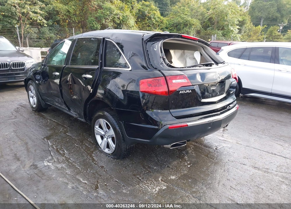 2012 ACURA MDX TECHNOLOGY PACKAGE VIN: 2HNYD2H31CH546642