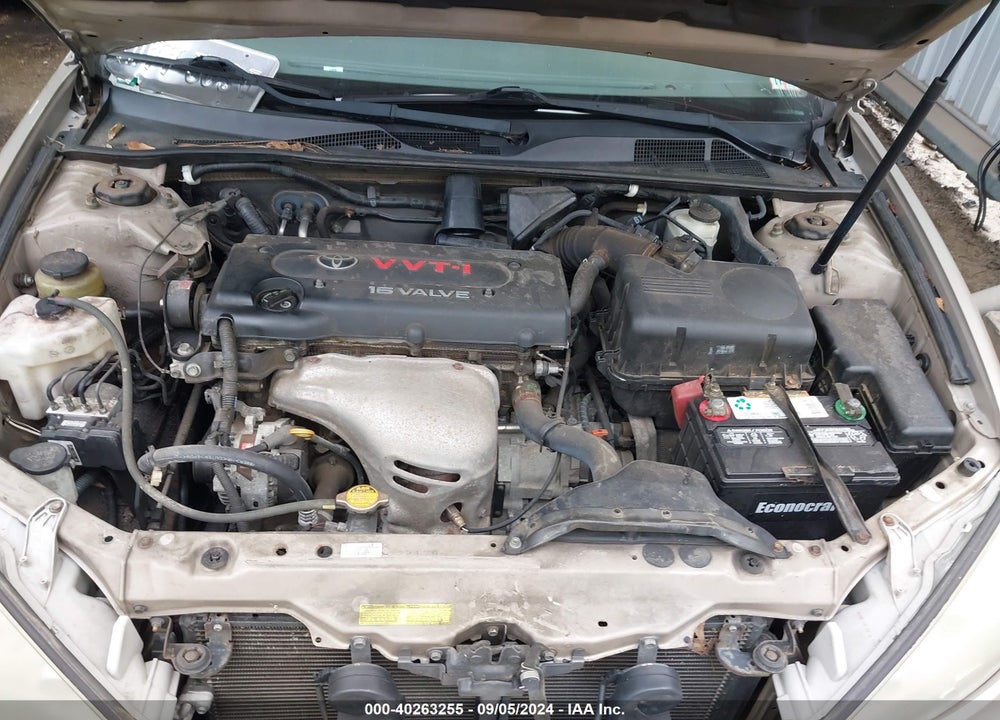 2005 TOYOTA CAMRY VIN: 4T1BE32K15U037855