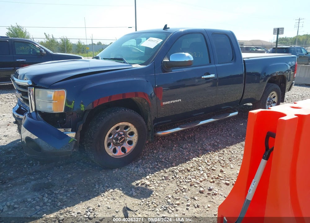 2011 GMC SIERRA 1500 SLE VIN: 1GTR2VEA2BZ121594