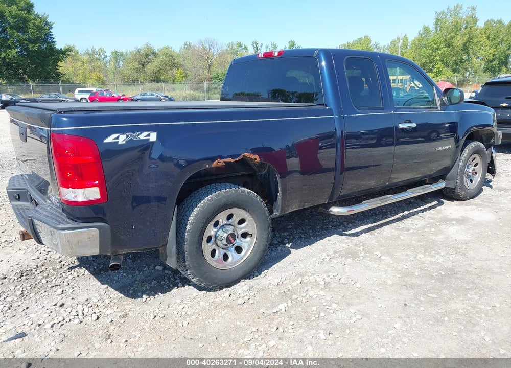 2011 GMC SIERRA 1500 SLE VIN: 1GTR2VEA2BZ121594