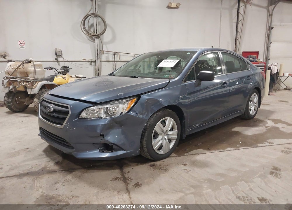 2016 SUBARU LEGACY 2.5I VIN: 4S3BNAA69G3024728